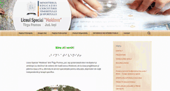 Desktop Screenshot of liceulmoldova.ro